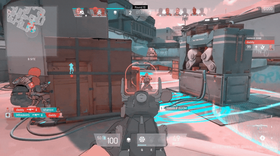 Specter Divide의 반동 패턴