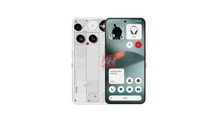 Nothing Phone 3 유출된 렌더링