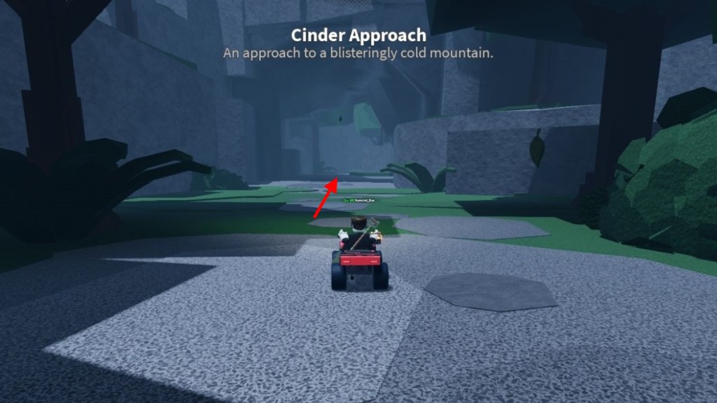 Cinder Approach Dig