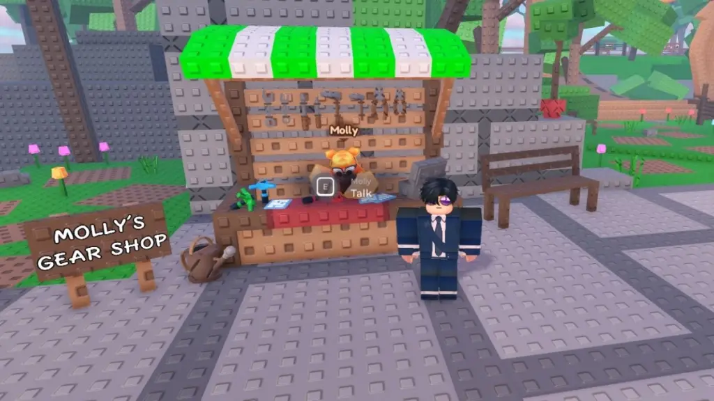 Gear Shop in Garden Horizons